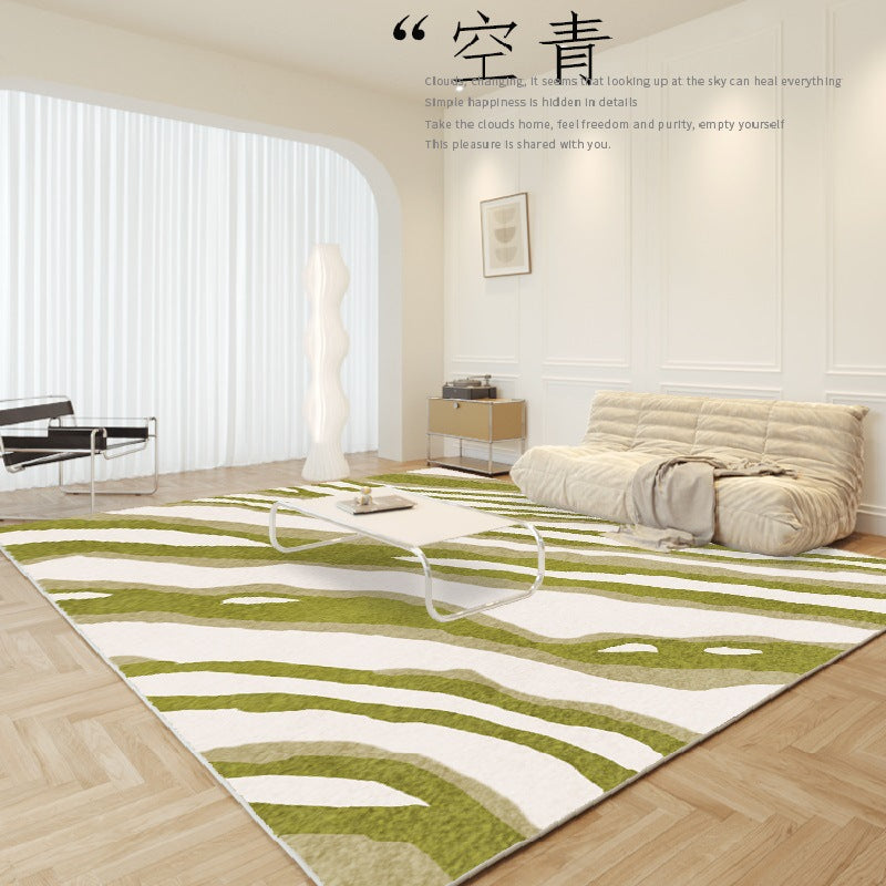 Sofa rug, light luxury, high-end living room bedside rug, bedroom anti-fall ins coffee table rug, simple modern household floor mat
