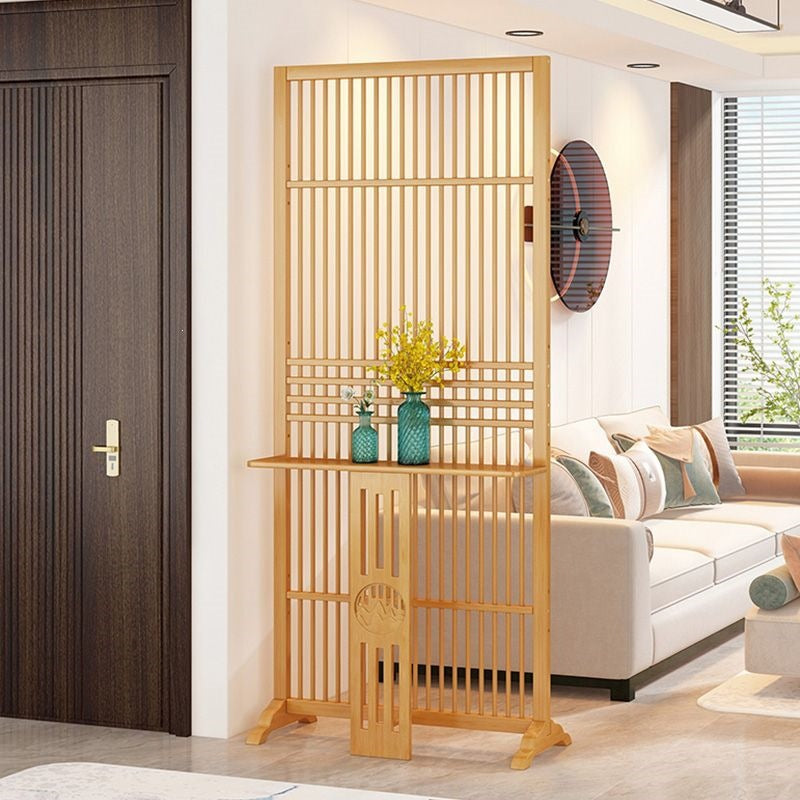 New chinoiserie screen partition living room for home blocking grids solid wood foldablemovable entrance hall office seat screen