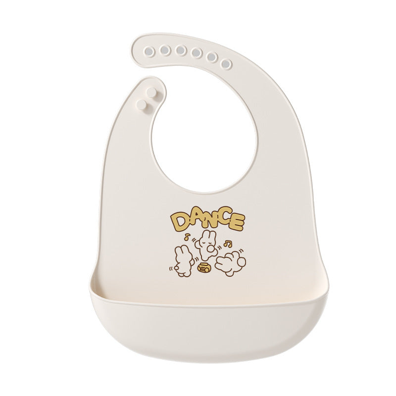 Baby bibs for weaning and feeding - lightweight silicone bibs, waterproof bibs, customizable