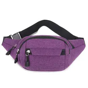 Fanny pack men's multi-functional new women's waterproof ins messenger bag small tide fashion construction site work student Korean version of sports
