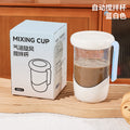 Creative minimalist automatic stirring cup - rechargeable wireless lazy water bottle - portable electric magnetic rotating shaker coffee mug