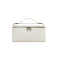 Lp19 lunch box bag genuine leather mini fashion women's bag 2025 new gigi same style satchel box bag crossbody small bag