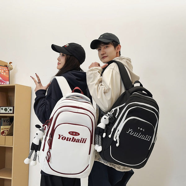 Wholesale new high school students large-capacity schoolbags, junior high school girls, college students, primary school students Korean version backpack