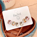 Pink diamond ear bone nails, super sparkling zircon cochlear nails, ear piercing, sleeping without taking off, simple and compact earrings, high-end sense of earrings