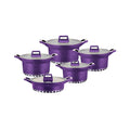 Queen time 10pcsfor home aluminum pot kitchen utensils die-cast non-stick pot pot suitpot