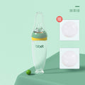 Silicone complementary food spoon squeeze feeding spoon rice paste bottle rice noodles feeding water handy gadget baby complementary food tools manufacturer wholesale