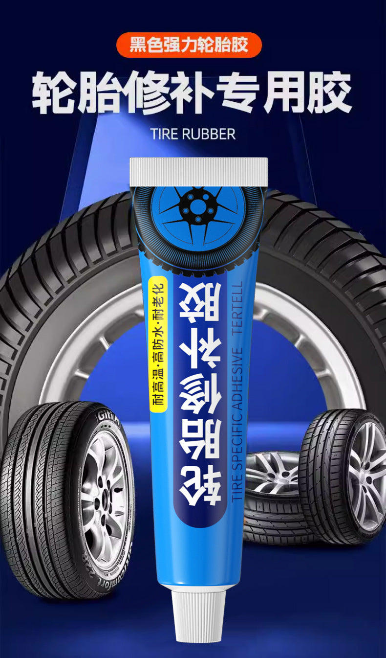 Car tire side cracks Rubber glue Special rubber for tire repair Repair external tire wall scratches Repair seal