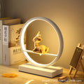 Creative nordic deer table lamp - bedroom bedside lamp - couple's warm & romantic ambiance - red wedding gift led lamp