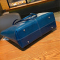 Vintage leather tote bag for women - 2025 new collection - large capacity genuine leather commuter shoulder bag