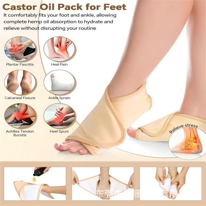 bestseller: castor oil pack - organic cotton castor oil abdominal wrap - reusable waist support castor oil pad