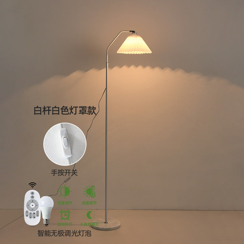 Zhongshan Lamps Floor Lamp ins Wind Living Room Premium Cream Wind Ambient Light Living Room Bedroom Floor Lamp Desk Lamp