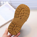 Vancahao kidsboots autumnew arrivalk-stylegirl knight boots boys big yellow boots medium and big kids