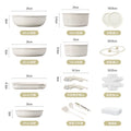 Detachable household wok pot suit medical stone induction cooker gas stove neutral non-stick flat bottom wok