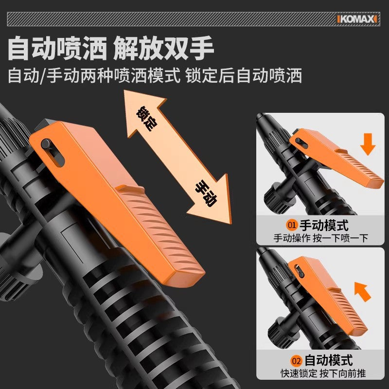 Multifunctional electric backpack sprayer - manual/automatic agricultural disinfection, epidemic prevention, and landscaping sprayer