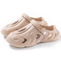 eva clogs men's summer new slippers men's outdoor non-slip shit-stepping toe-cap beach shoes for men