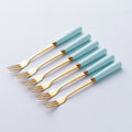 Blue gold cross