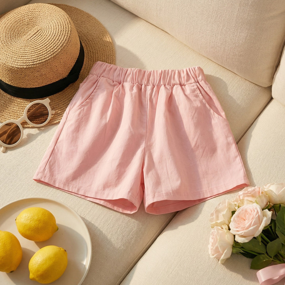 New children's cotton sleeveless tank top and shorts set - two-piece loungewear, class a quality, wholesale for cross-border e-commerce