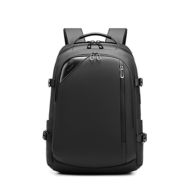 Source Factory Customized Business Backpack Men's Backpack Large Capacity Multifunctional Computer Bag Korean Edition School Bag Wholesale