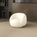 Beauty salon sofa, warm teddy velvet fabric, b&b, small apartment, creative arc-shaped clothing store, popular sofa
