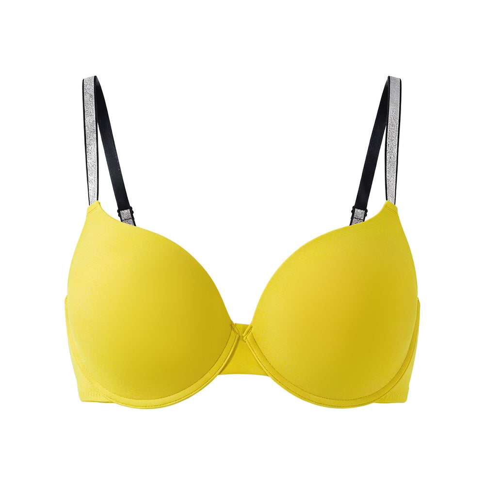 popular glossy fashion women's bra, big breasts, small push-up support, underwire adjustable women's intimates