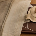 Japanese linen window screen curtain, light-proof and opaque, bedroom tatami curtain, gauze curtain, classy sense b&b