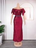 African, european, and american plus-size evening gowns for banquets, events, car shows, models, ceremonies, and hostesses - sequined, sexy, and slim-fitting dresses