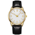live broadcast men's watch new arrival business men's watch casual geneva quartz watch belt watch