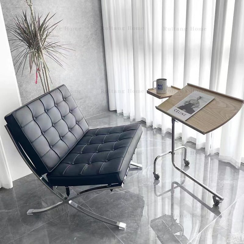 Barcelona chair barcelona chair genuine leather single sofa casual designer lazy casual chair