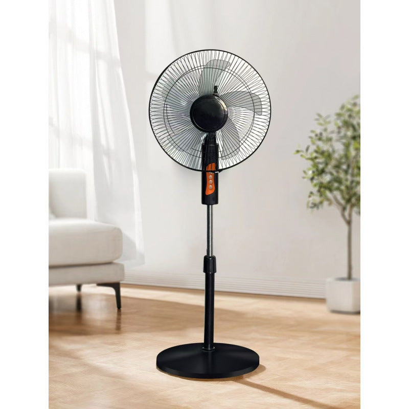 Factory direct sales electric fan floor fan electric fan for home floor remote control standing shaking silent fan timing fan