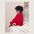 Spring & fall festive men's and women's 100-day first birthday khaki baby clothes chinoiserie formal wear one-piece baby onesie super