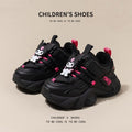 Kuromi girls' leather sneakers - new autumn/winter  collection - kids' chunky sneakers, girls' casual shoes