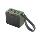 Dx-97 bluetooth speaker: mini, portable, multifunctional radio with recording, card playback, and timer