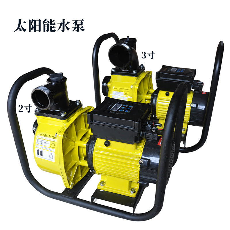 New 2-inch 3-inch DC solar water pump high-pressure head pump intelligent frequency conversion self-priming pump universal household