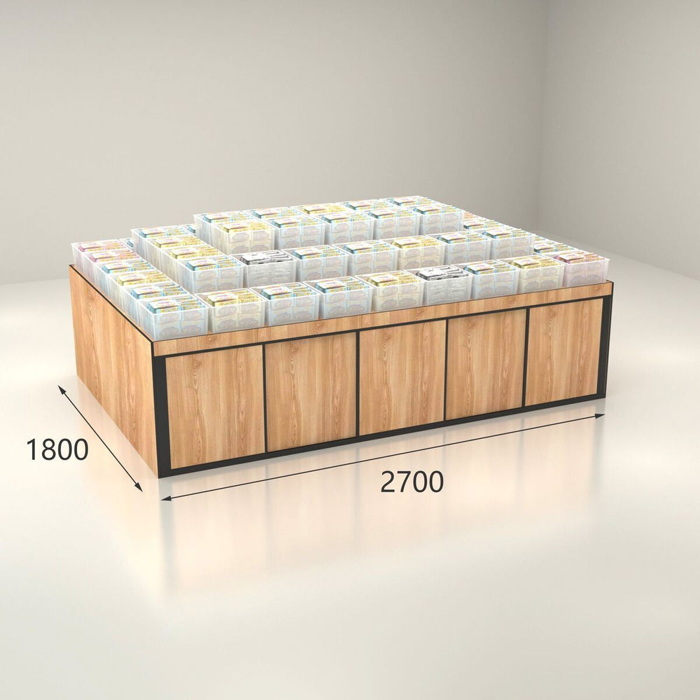 Supermarket shelf display rack bulk food cabinet island cabinet dried fruit candy biscuits bulk cargo cabinet bulk snack shelf