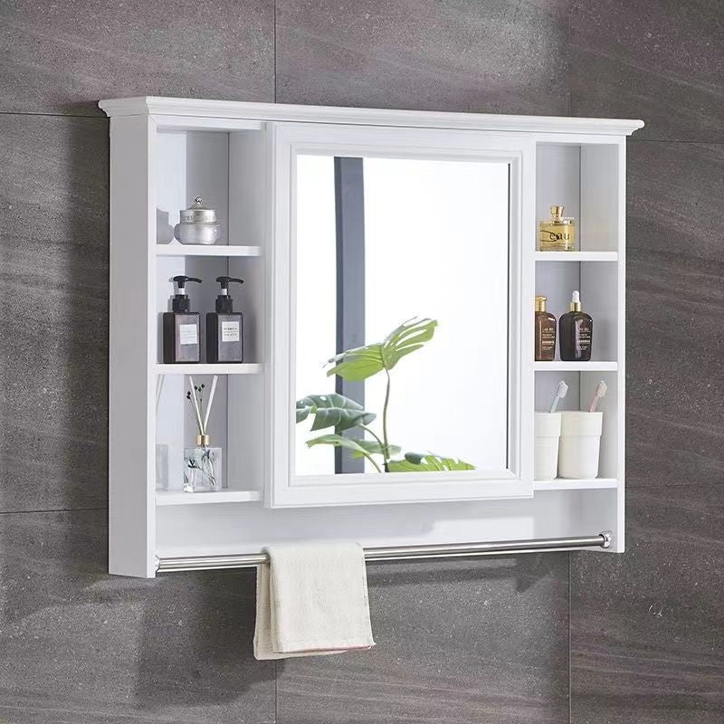 Bathroom Mirror Bathroom Wall-mounted Shelf Mirror Cabinet Bathroom Mirror Cabinet Bathroom Dressing Mirror Wall Mirror Box