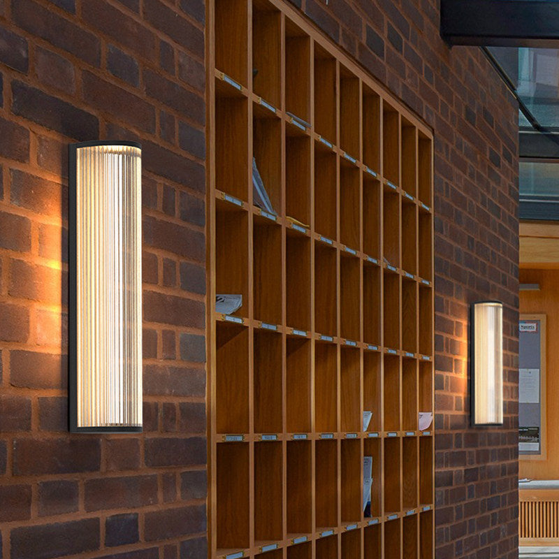 Outdoor modern waterproof courtyard light, exterior wall lamp, garden wall sconce, villa gate sides wall light, patio wall lamp