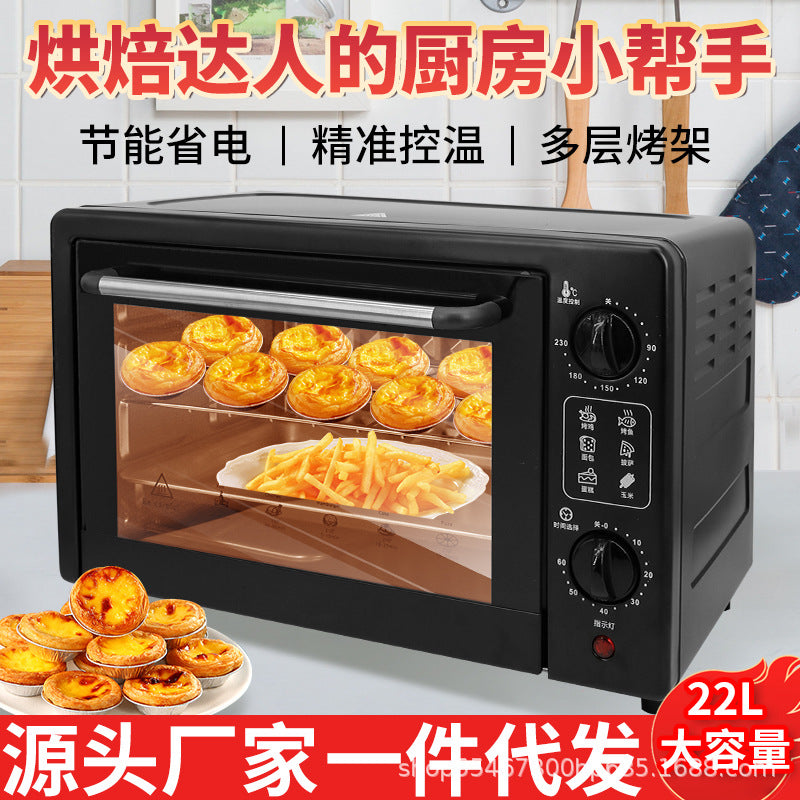 Oven for homebaking bbq multifunctional fully automatic large capacity electric oven mini electric oven baked pizza cake