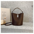 Korean style popular fashion handbag women's autumn versatile large capacity bucket bag light luxury texture shoulder bag crossbody bag