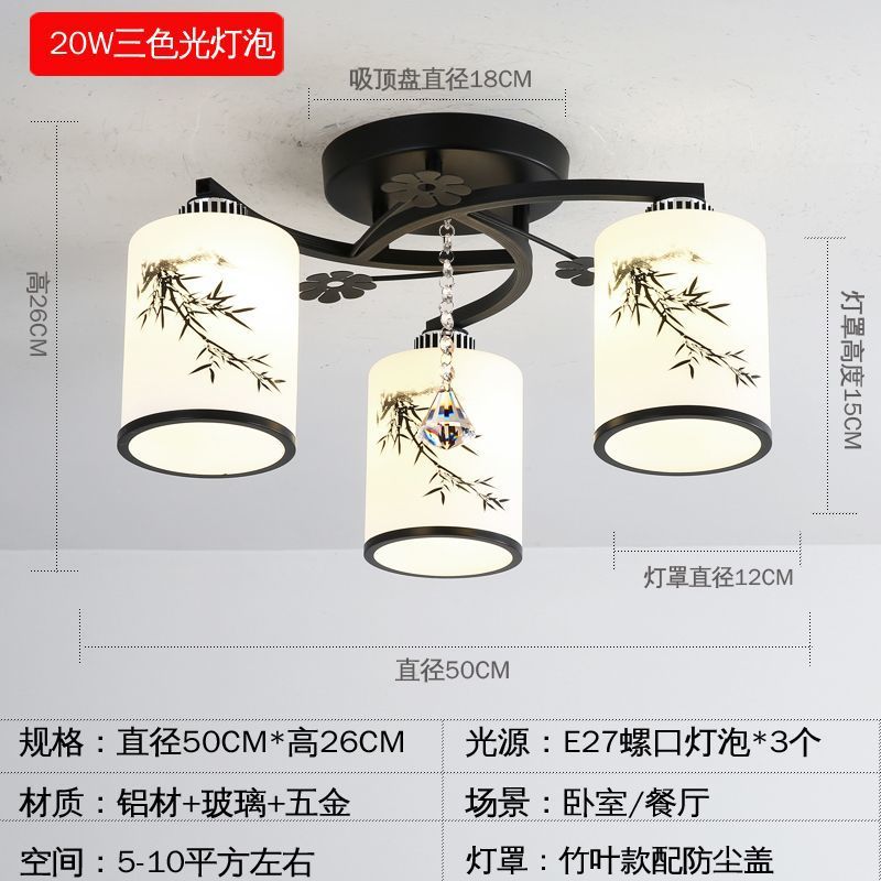Retro style restaurant chandelier new arrivalcasual style bedroom lamp dustproof creative lamp scandinavianaccessible luxuryelegant dining room lamp