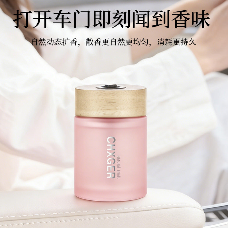 High-end car air freshener - premium car perfume for women, long-lasting light fragrance, eliminates odors, purifies air, and creates a fragrant atmosphere in your vehicle