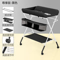 Changing table (white tube) - supreme black - premium edition