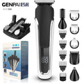 wholesale 8988for home hairdressing electric clipper suit digital display hair salon special oil head engraving hair clipper