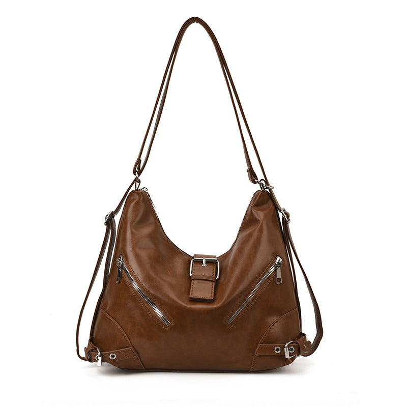 2025 new autumn/winter large capacity tote bag - commuter multifunctional backpack - stylish and versatile shoulder & crossbody bag