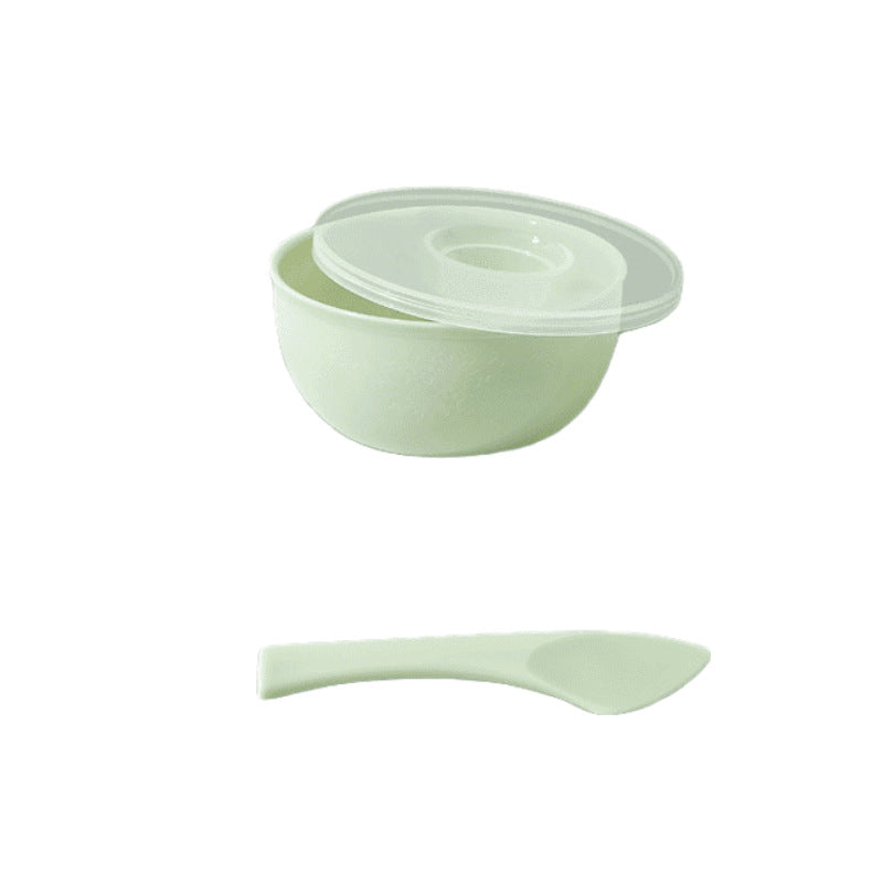 Keqi facial mask bowl oem processing personalized facial mask with cover wet compress silk screen logo neutral packaging cross-border light customization