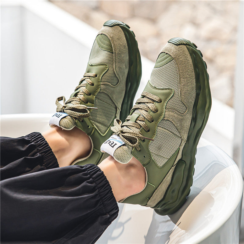 New men's shoes autumn Waffle Port trendy shoes niche trendy brand sports shoes platform Forrest Gump dad shoes men's generation