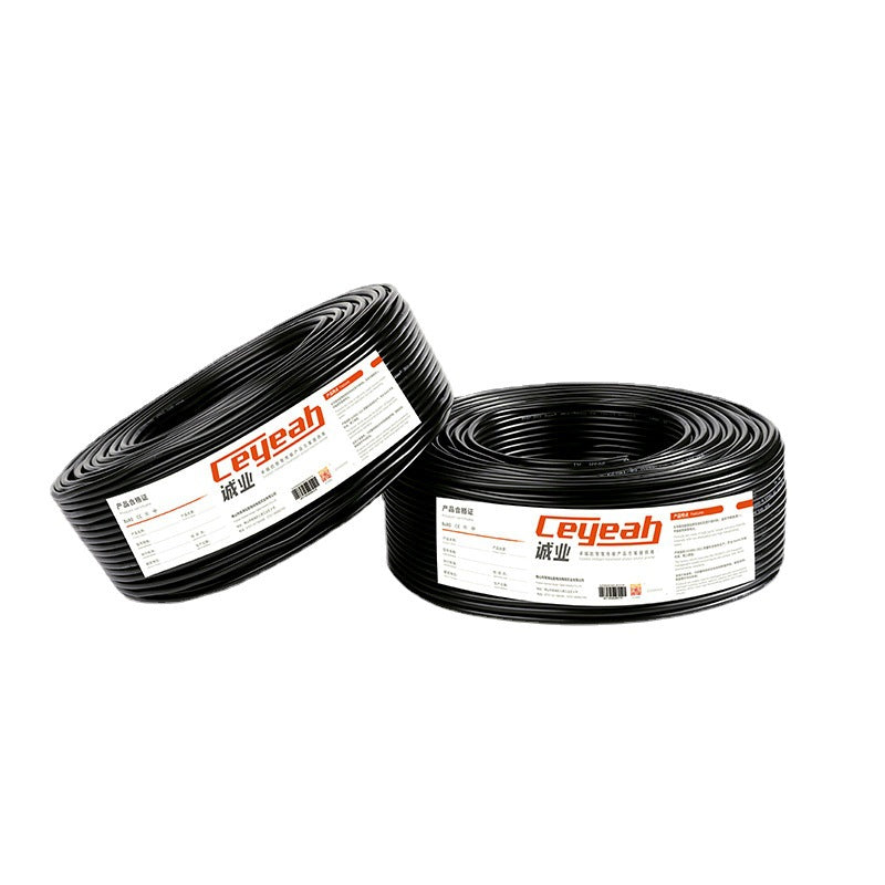 RVV2 core pure copper monitoring and control sheathed wire 05/1/1 square national standard full core full meter power cord