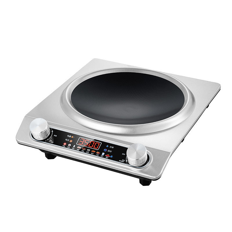 Concave induction cooker for home new arrival fire stove high power induction cooker commercial battery stove