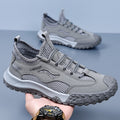 Men's safety shoes 2026: breathable, versatile mesh casual shoes for summer - anti-slip, wear-resistant, and hiking-ready