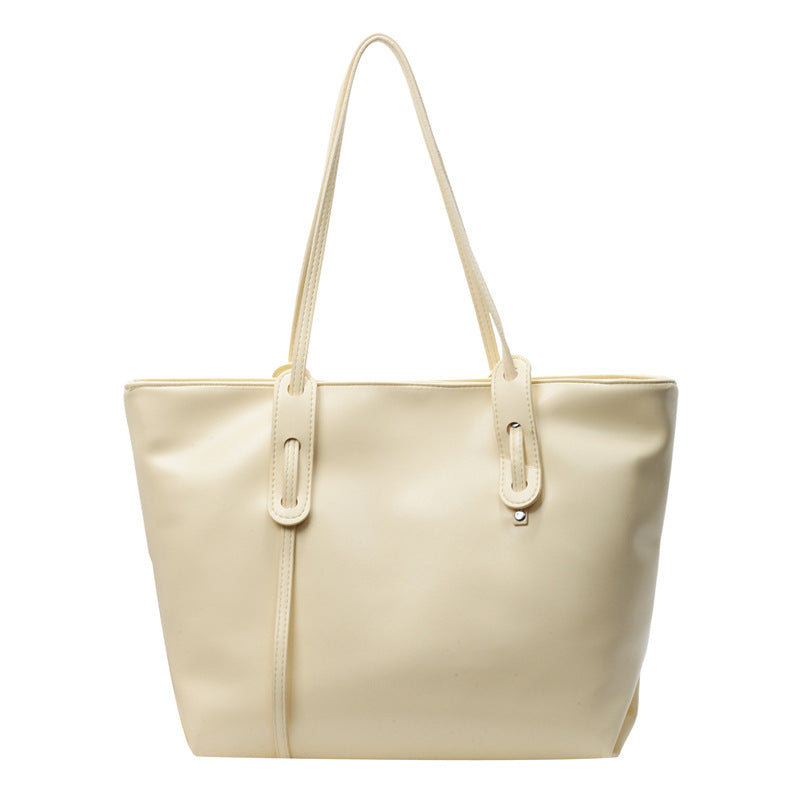 Large capacity 2026 new shoulder bag fashioneasiest for match satchel bag casual tote bag work clothingclassy women's bag
