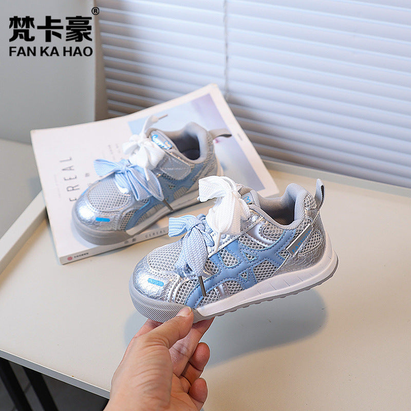 Vancahao spring & fallnew arrival boys breathable casual shoes easiest for matchwhite shoes girl non-slip soft bottom sneakers forrest gump shoes